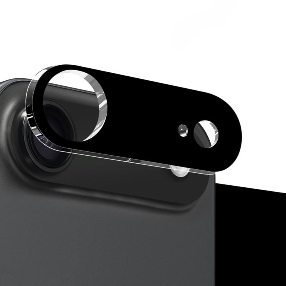 Beskyttelsesfilm til bagkamera Techsuit til Apple iPhone 17 Air, Hærdet Glas, Sort