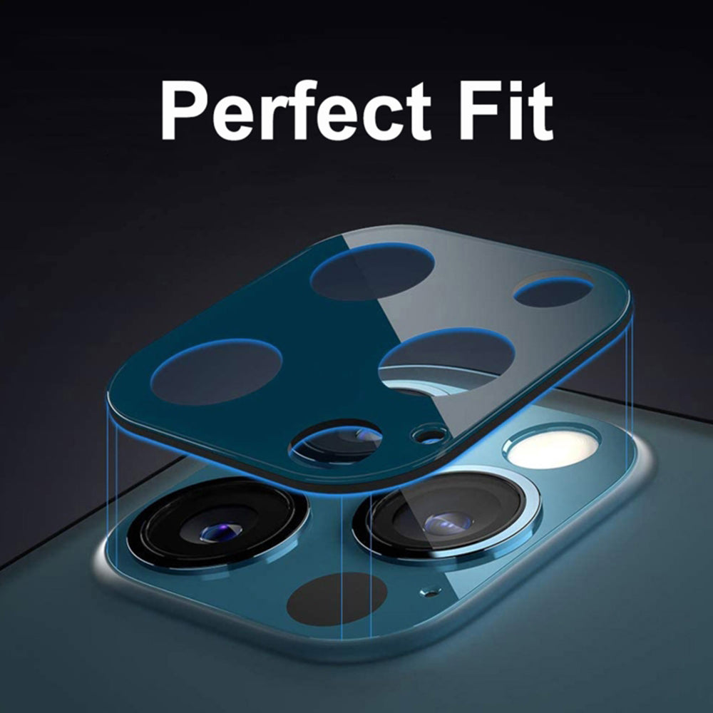 Bagskyttelsesfilm til bagkamera Techsuit til Apple iPhone 17 Pro Max, hærdet glas, orange