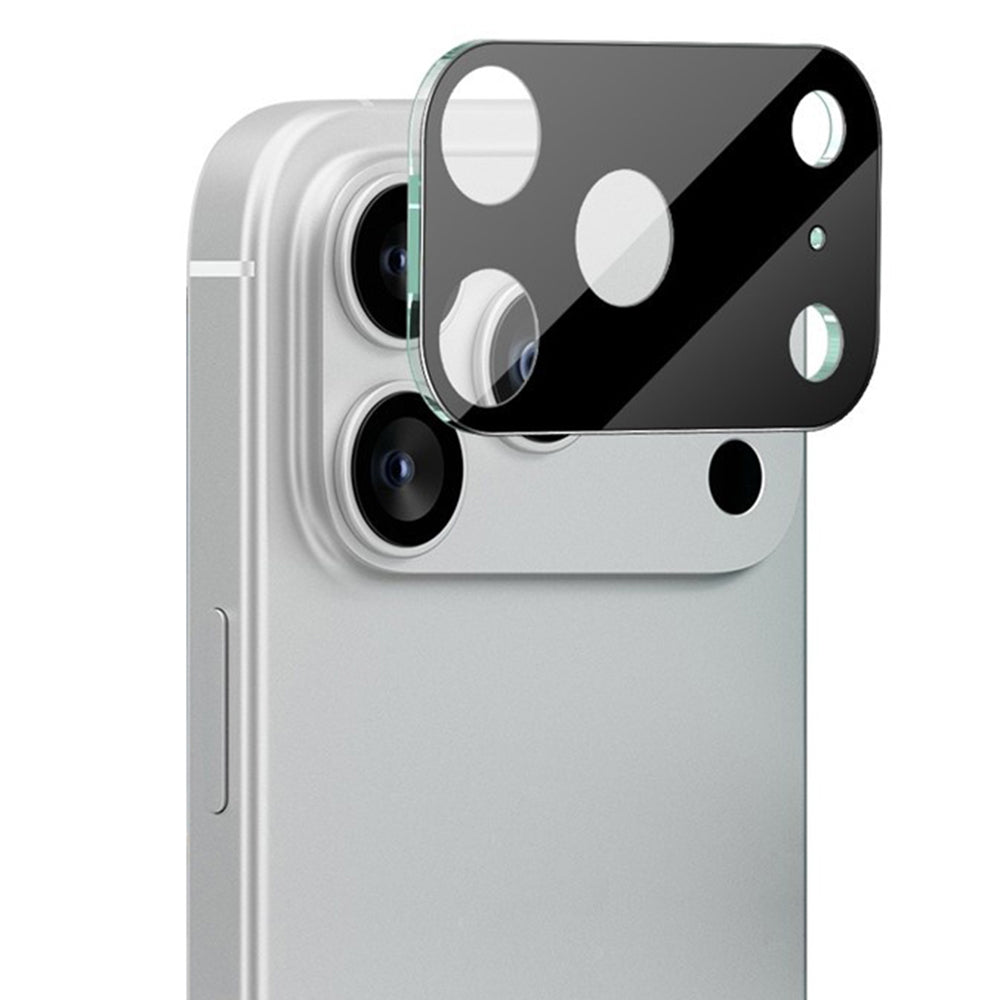 Beskyttelsesfilm til bagkamera Techsuit til Apple iPhone 17 Pro, Hærdet Glas, Sort