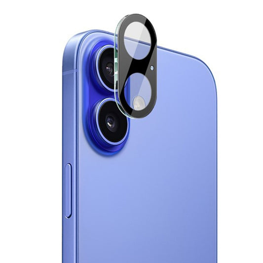 Beskyttelsesfilm til bagkamera Techsuit til Apple iPhone 17, Hærdet glas, Sort