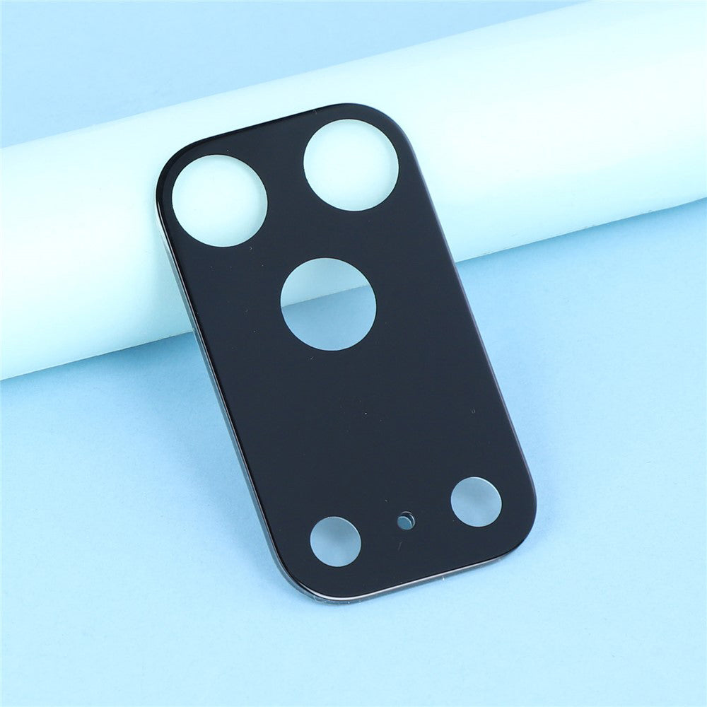 Techsuit bagkamera beskyttelsesfilm til Apple iPhone 18 Pro, hærdet glas, sort