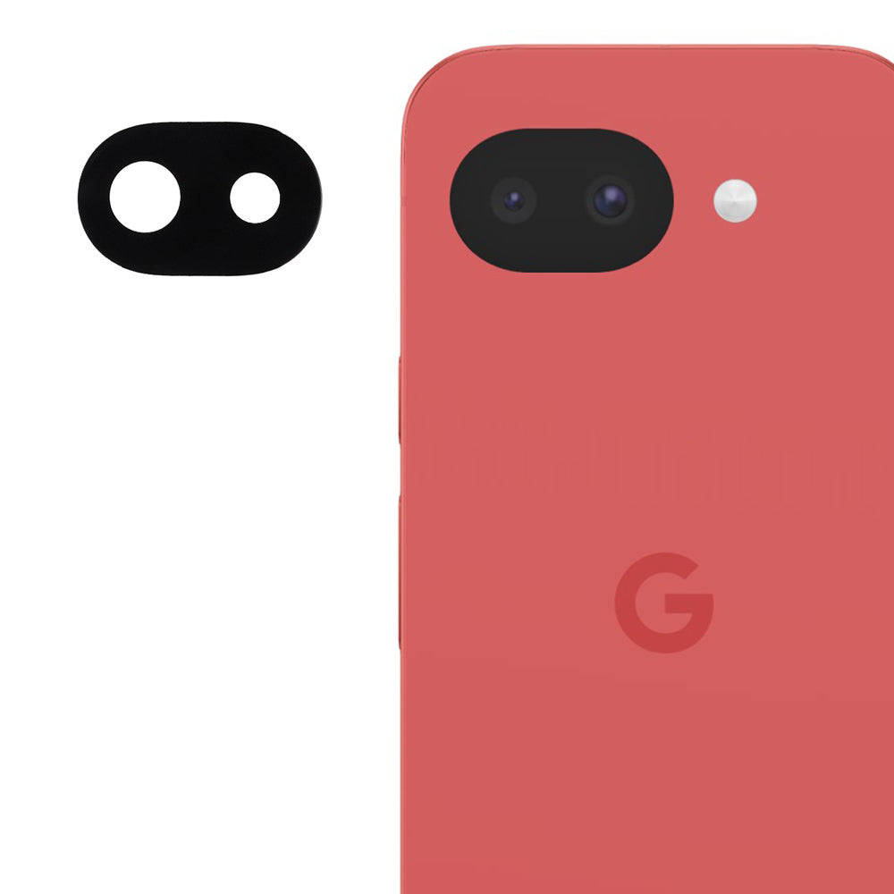 Beskyttelsesfilm til bagkamera Techsuit til Google Pixel 10a, Hærdet glas, Sort