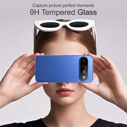 Techsuit bagkamera beskyttelsesfilm til Google Pixel 11 Pro XL, hærdet glas, sort