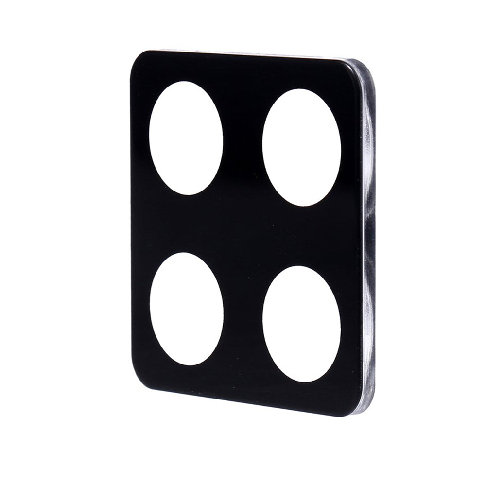 Beskyttelsesfilm til bagkamera Techsuit til Honor 400 Smart 4G / X7d 4G / 400 Smart 5G, Hærdet glas, Sort