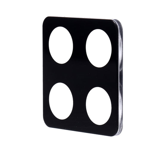 Beskyttelsesfilm til bagkamera Techsuit til Honor 400 Smart 4G / X7d 4G / 400 Smart 5G, Hærdet glas, Sort