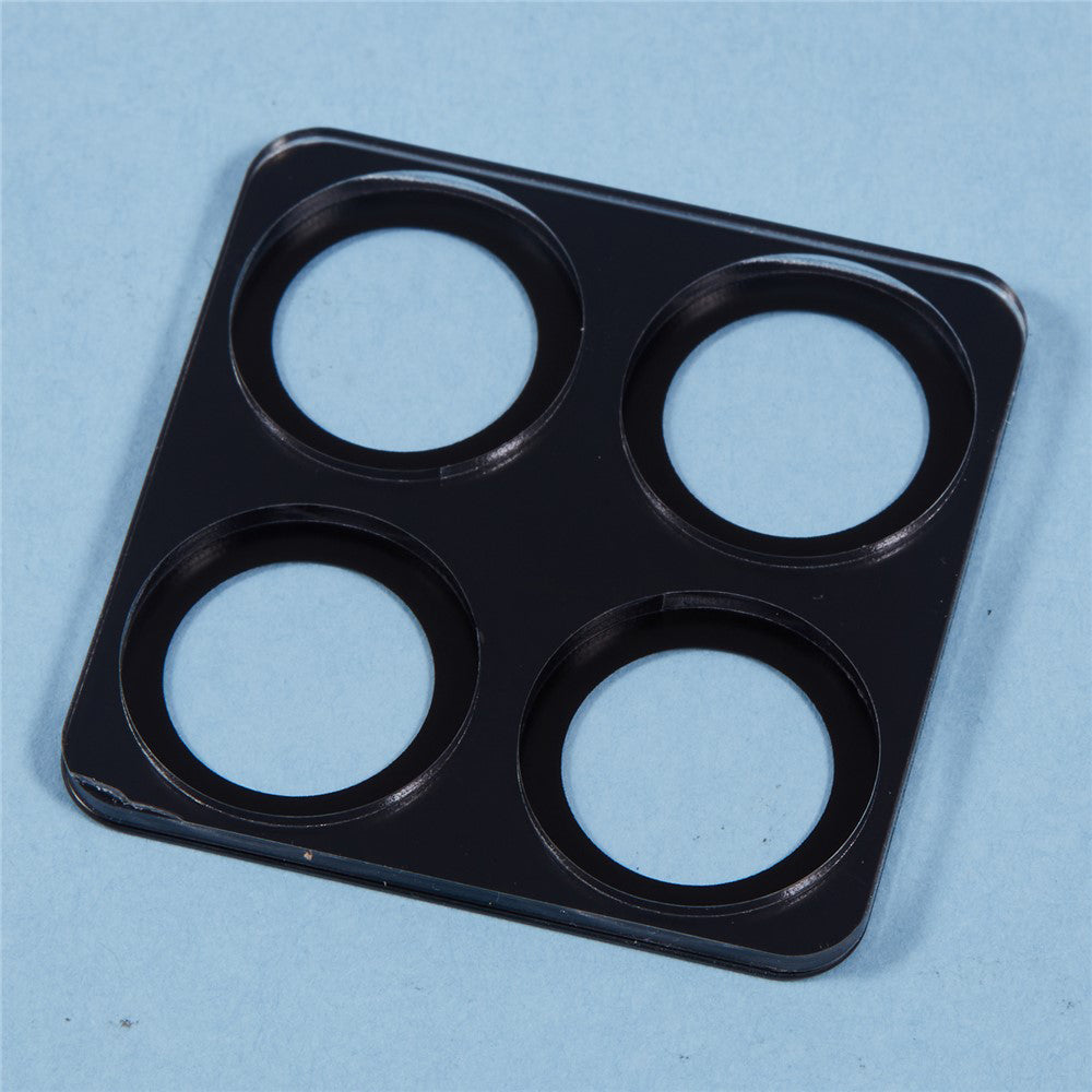 Beskyttelsesfilm til bagkamera Techsuit til Honor 400 Smart 4G / X7d 4G / 400 Smart 5G, Hærdet glas, Sort