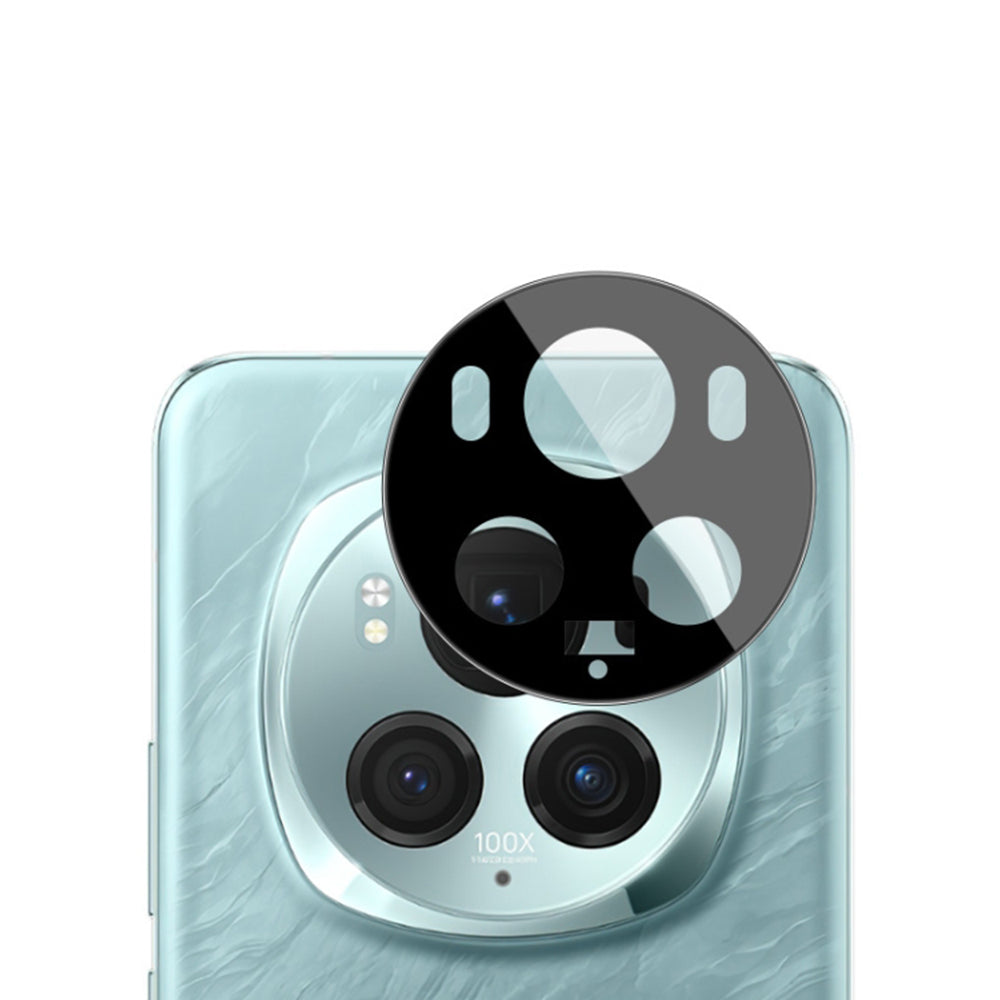 Beskyttelsesfilm til bagkamera Techsuit til Honor Magic6 Pro, hærdet glas, sort