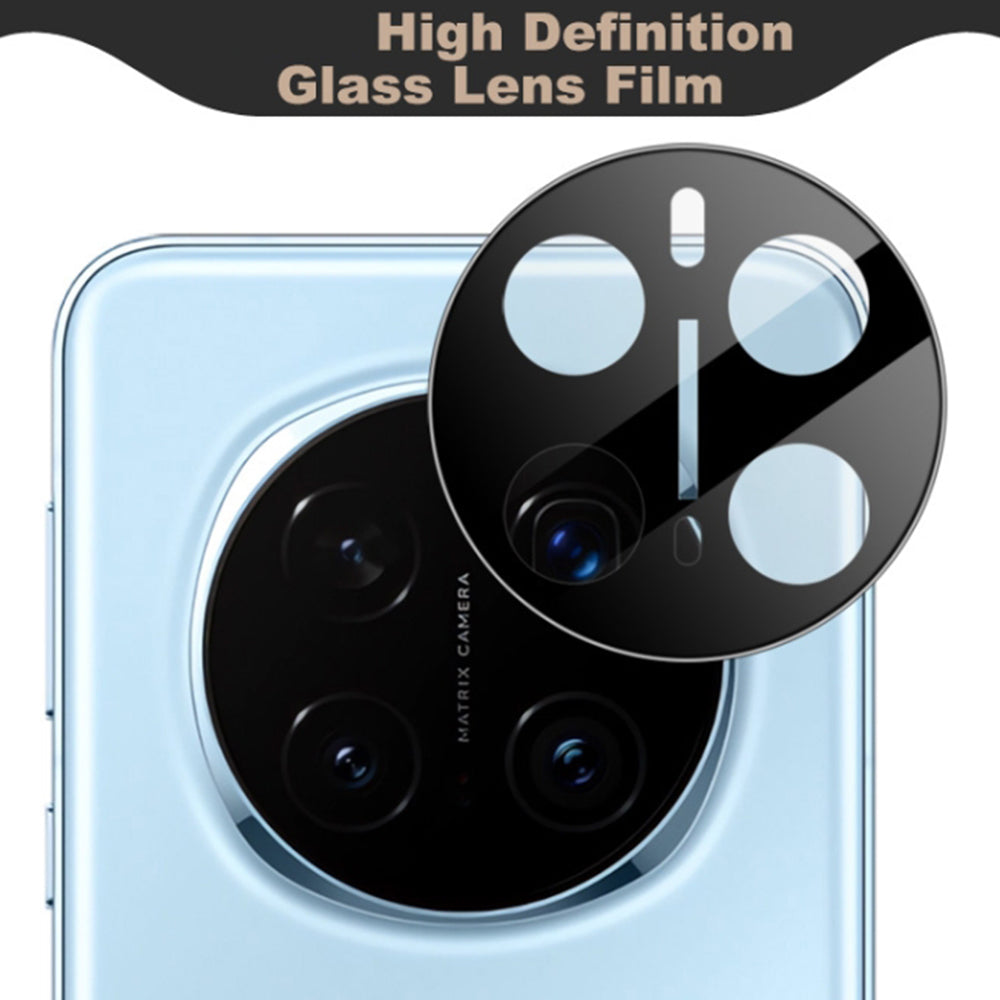 Techsuit beskyttelsesfilm til bagkamera til Honor Magic7 Pro, hærdet glas, sort
