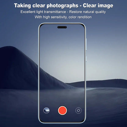 Techsuit beskyttelsesfilm til bagkamera til Honor Magic7 Pro, hærdet glas, sort