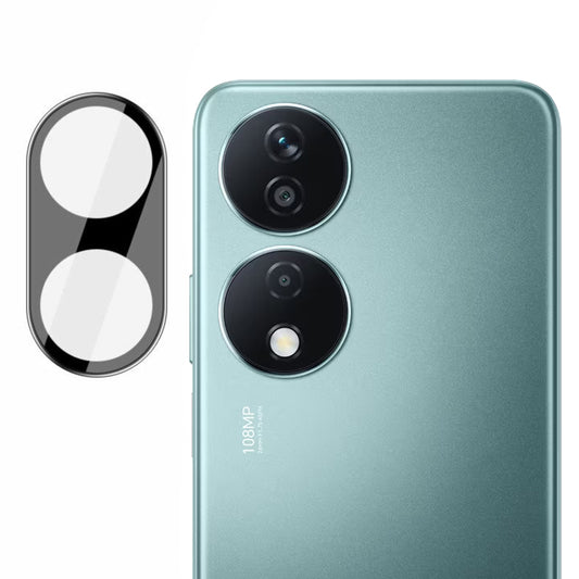 Techsuit beskyttelsesfilm til bagkamera til Honor X7b 5G / 90 Smart / X7b 4G, hærdet glas, sort