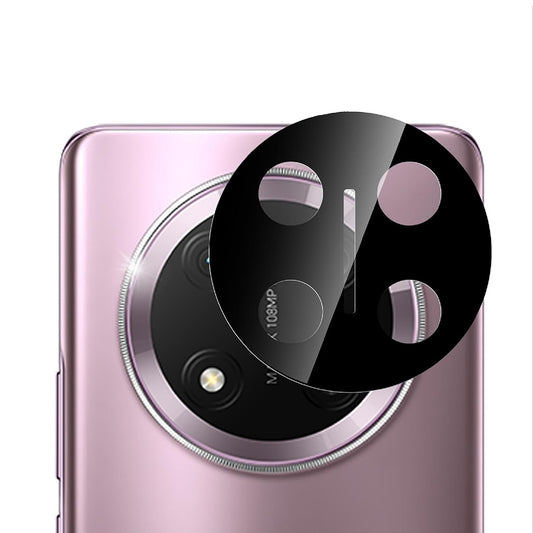Techsuit beskyttelsesfilm til bagkamera til Honor X9c / Magic7 Lite, hærdet glas, sort