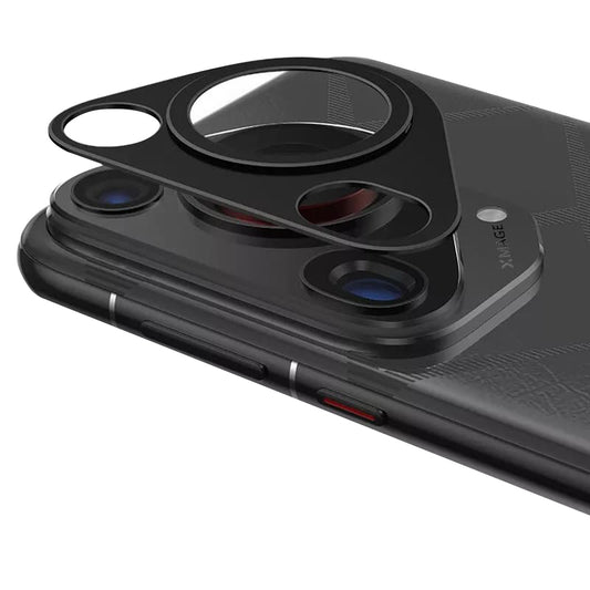 Beskyttelsesfilm til bagkamera Techsuit til Huawei Pura 70 Ultra, Hærdet Glas, Sort