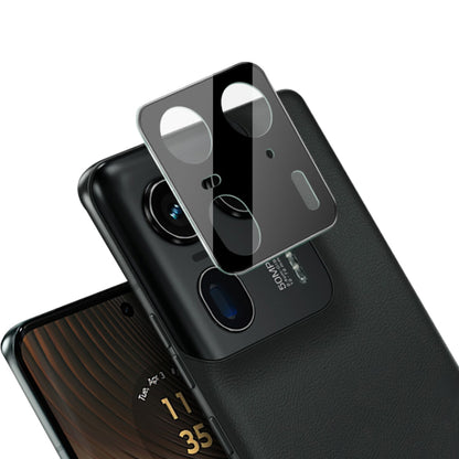 Techsuit beskyttelsesfilm til bagkamera til Motorola Edge 50 Ultra, hærdet glas, sort