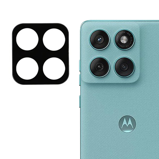 Beskyttelsesfilm til bagkamera Techsuit til Motorola Edge 60 Fusion / Edge 60, hærdet glas, sort