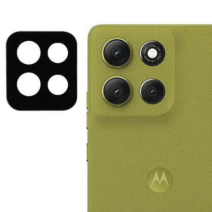 Techsuit bagkamera beskyttelsesfilm til Motorola Moto G86, hærdet glas, sort