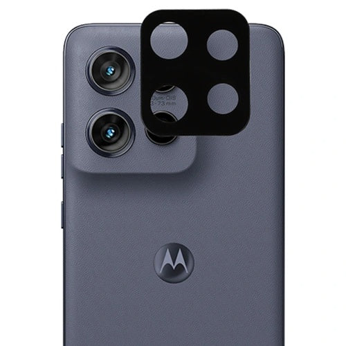 Techsuit bagkamera beskyttelsesfilm til Motorola Moto G86, hærdet glas, sort