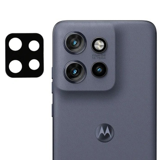 Techsuit bagkamera beskyttelsesfilm til Motorola ThinkPhone 25 / Edge 50 Neo, hærdet glas, sort