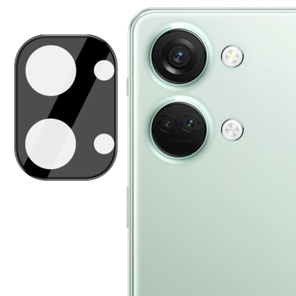 Techsuit bagkamera beskyttelsesfilm til OnePlus Nord 3, hærdet glas, sort