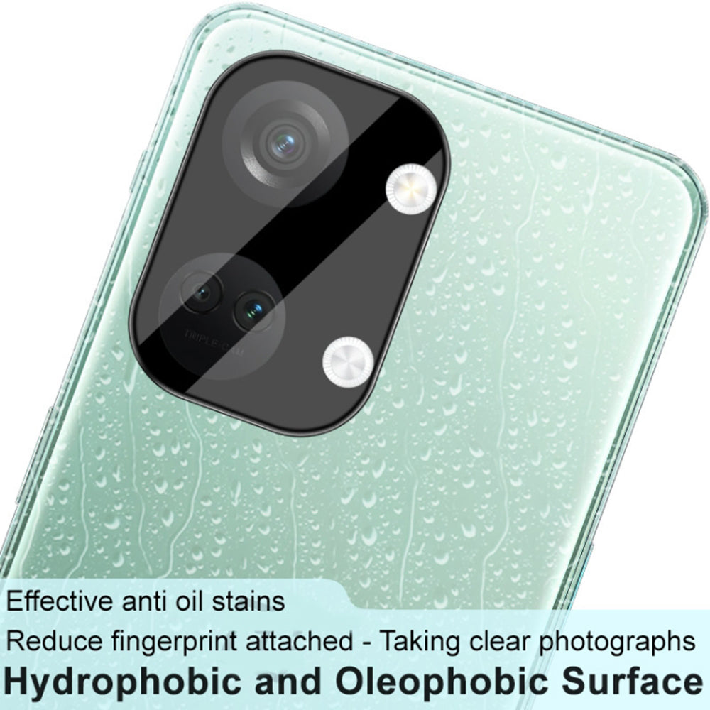 Techsuit bagkamera beskyttelsesfilm til OnePlus Nord 3, hærdet glas, sort