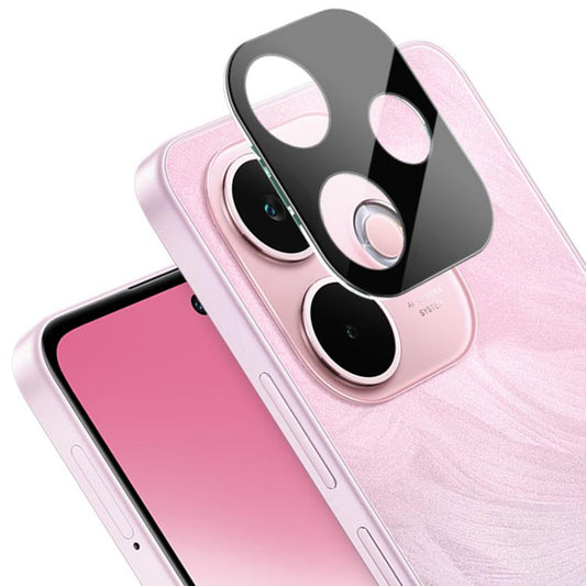 Techsuit beskyttelsesfilm til bagkamera til Oppo A5 Pro 4G / A5 Pro, hærdet glas, sort