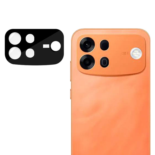 Techsuit beskyttelsesglas til bagkamera til Oppo A7 Pro Max, hærdet glas, sort
