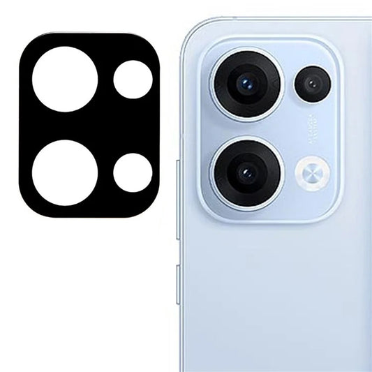 Techsuit bagkamera beskyttelsesfilm til Oppo Reno13, hærdet glas, sort