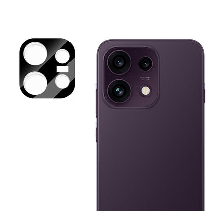 Techsuit bagkamera beskyttelsesfilm til Oppo Reno16 F / Reno16 FS, hærdet glas, sort