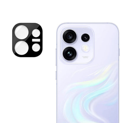 Techsuit bagkamera beskyttelsesfilm til Oppo Reno16, hærdet glas, sort