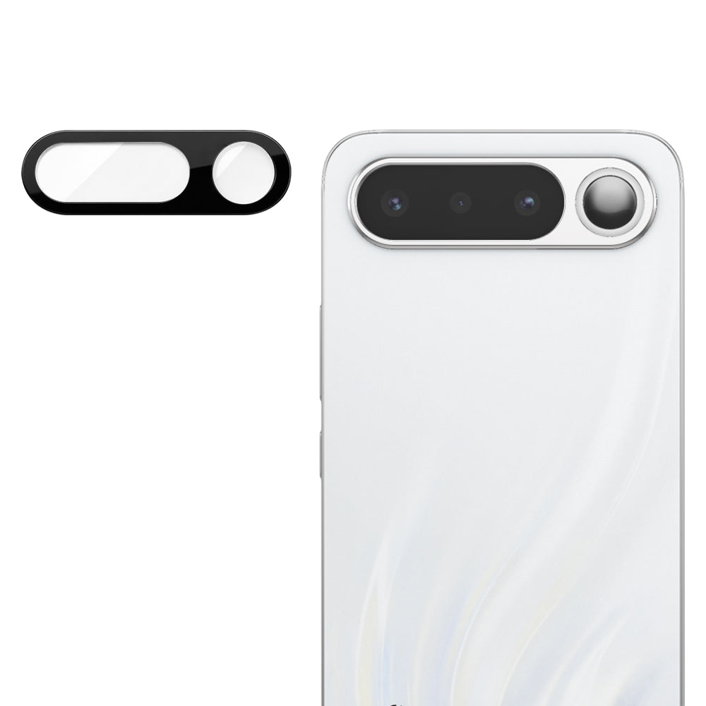 Techsuit bagkamera beskyttelsesfilm til Realme 16, hærdet glas, sort