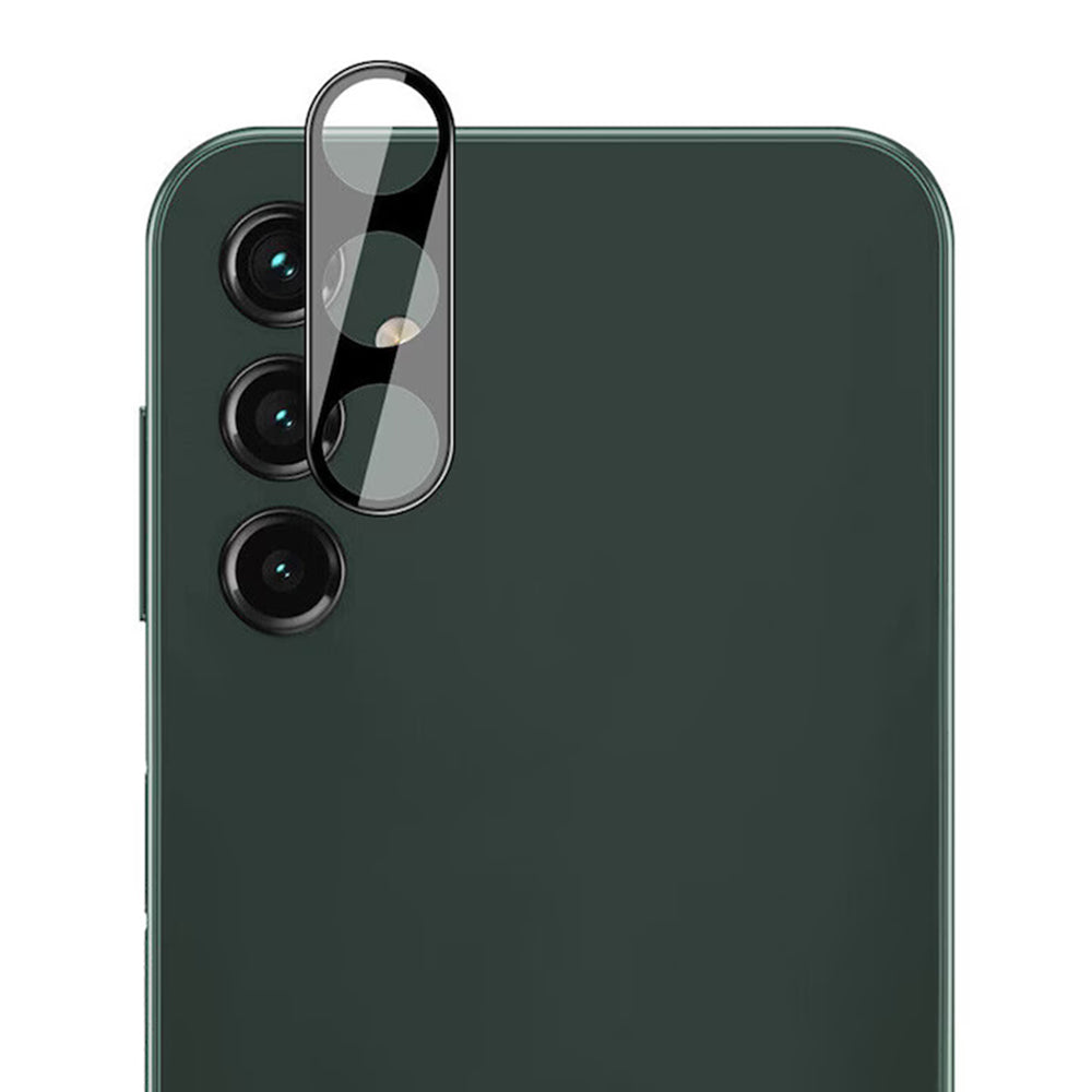 Techsuit bagkamera beskyttelsesfilm til Samsung Galaxy A16 5G A166 / A16 4G A165, hærdet glas, sort