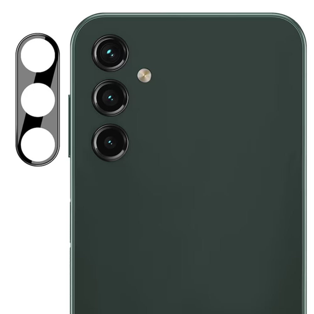 Techsuit bagkamera beskyttelsesfilm til Samsung Galaxy A16 5G A166 / A16 4G A165, hærdet glas, sort