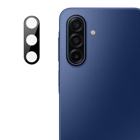 Techsuit bagkamera beskyttelsesfilm til Samsung Galaxy A17 4G / A17 5G, hærdet glas, sort