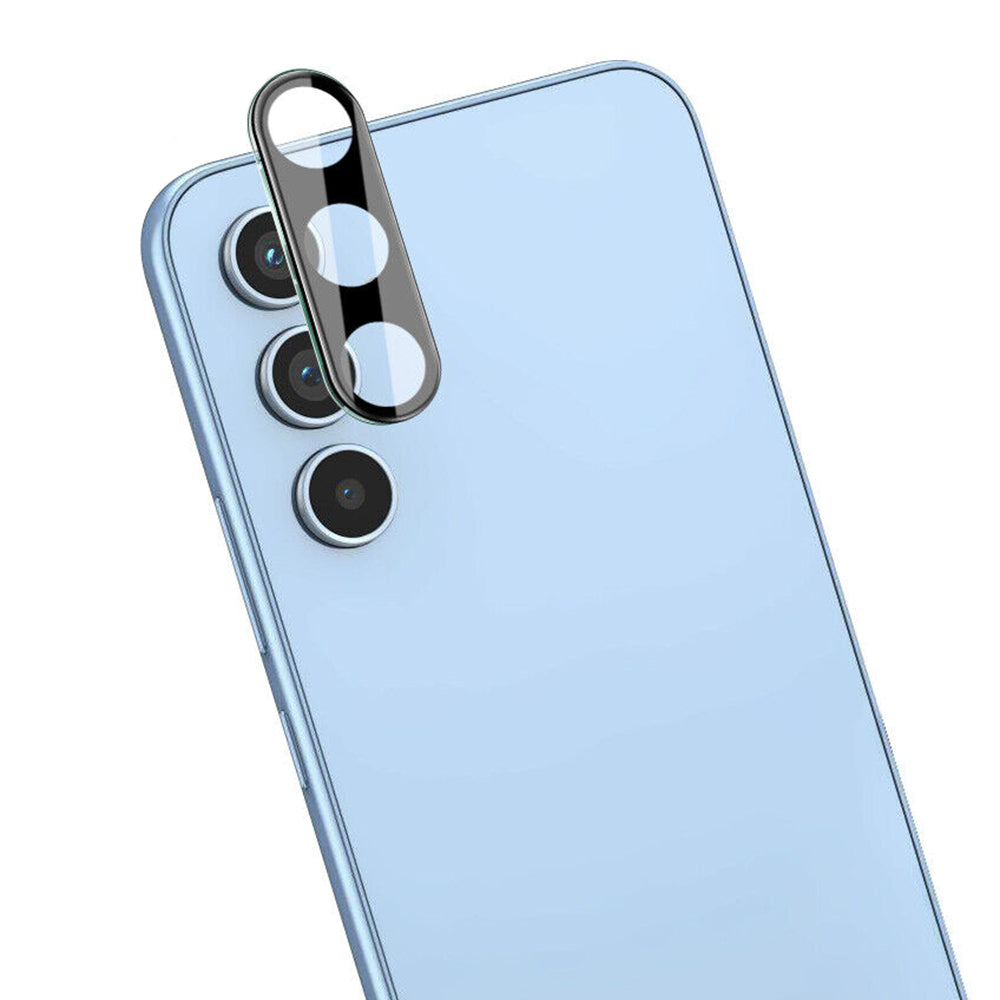 Beskyttelsesfilm til bagkamera Techsuit til Samsung Galaxy A34 A346, Hærdet glas, Sort