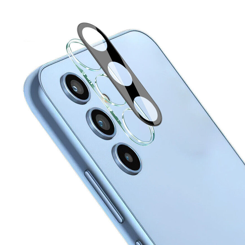 Beskyttelsesfilm til bagkamera Techsuit til Samsung Galaxy A34 A346, Hærdet glas, Sort