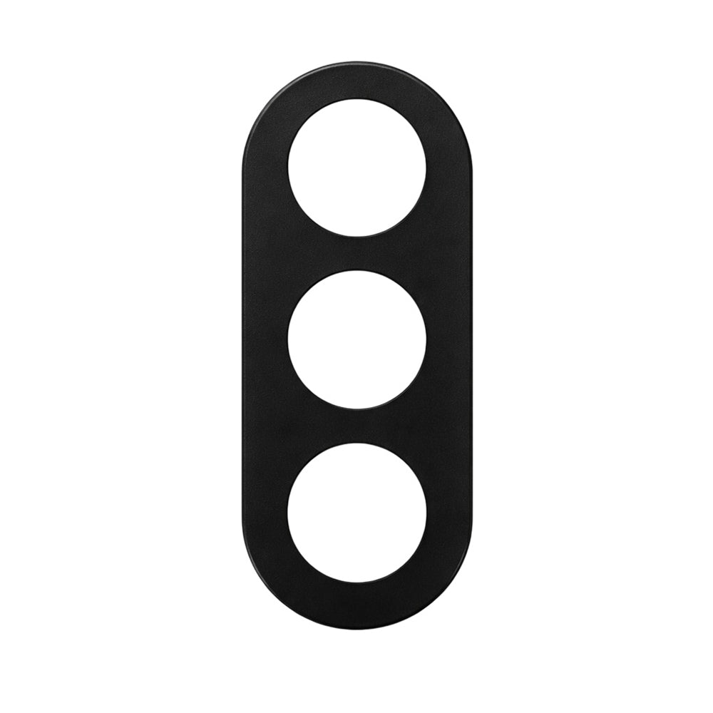 Beskyttelsesfilm til bagkamera Techsuit til Samsung Galaxy A37 5G, Hærdet glas, Sort