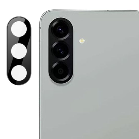 Techsuit bagkamera beskyttelsesfilm til Samsung Galaxy A56 A566, hærdet glas, sort