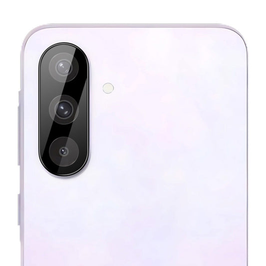Techsuit bagkamera beskyttelsesfilm til Samsung Galaxy A56 A566, hærdet glas, sort