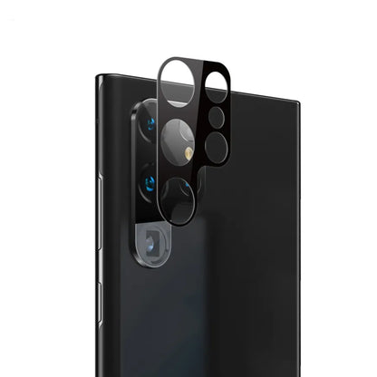 Techsuit beskyttelsesfilm til bagkamera til Samsung Galaxy S23 Ultra S918, hærdet glas, sort
