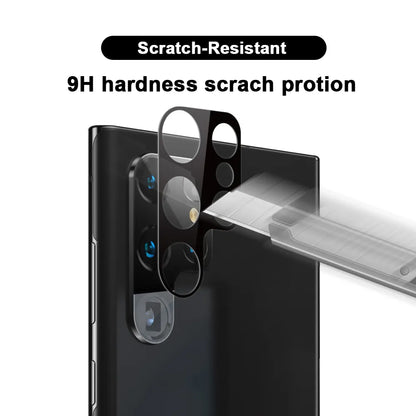 Techsuit beskyttelsesfilm til bagkamera til Samsung Galaxy S23 Ultra S918, hærdet glas, sort