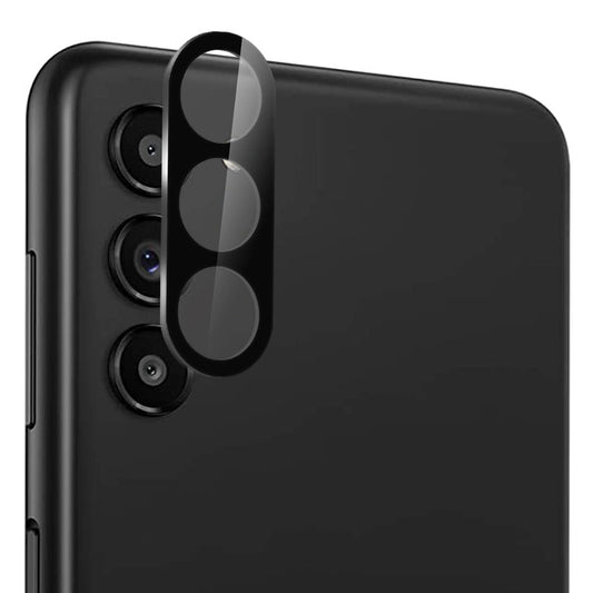 Techsuit bagkamera beskyttelsesfilm til Samsung Galaxy S24 S921, hærdet glas, sort
