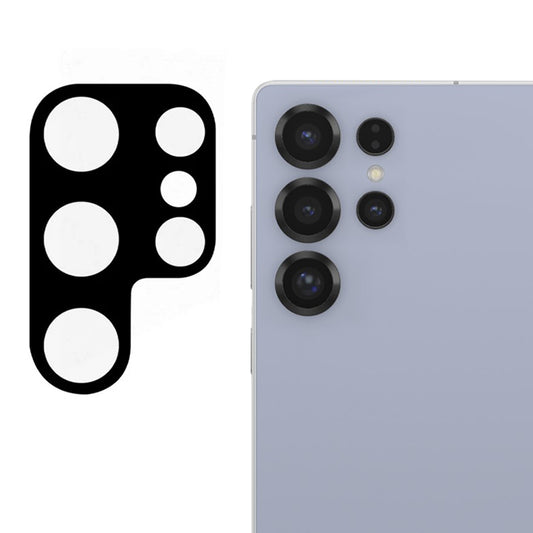 Techsuit beskyttelsesfilm til bagkamera til Samsung Galaxy S25 Ultra S938, hærdet glas, sort