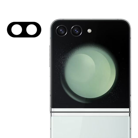 Techsuit beskyttelsesfilm til bagkamera til Samsung Galaxy Z Flip6 F741, hærdet glas, sort