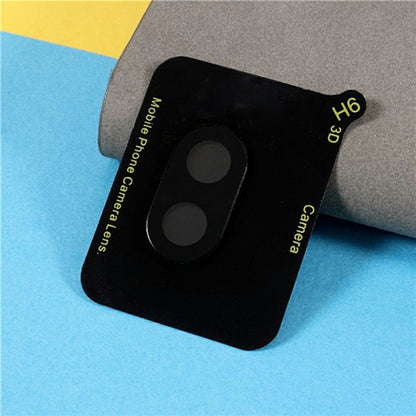 Techsuit bagkamera beskyttelsesfilm til Samsung Galaxy Z Flip7 F766, hærdet glas, sort