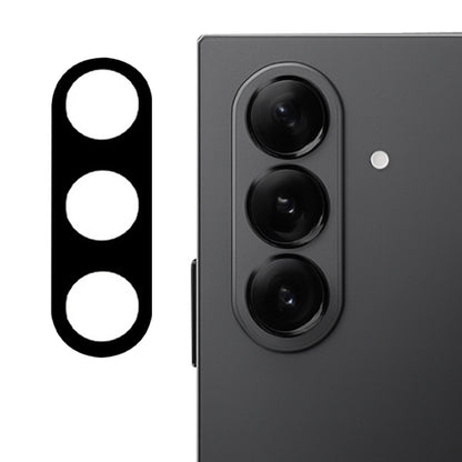 Techsuit bagkamera beskyttelsesfilm til Samsung Galaxy Z Fold7 F966, hærdet glas, sort