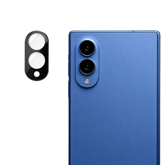 Techsuit beskyttelsesfilm til bagkamera til Samsung Galaxy Z Fold8 F976, hærdet glas, sort