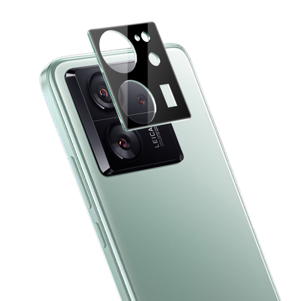 Techsuit bagkamera beskyttelsesfilm til Xiaomi 13T Pro / 13T, hærdet glas, sort