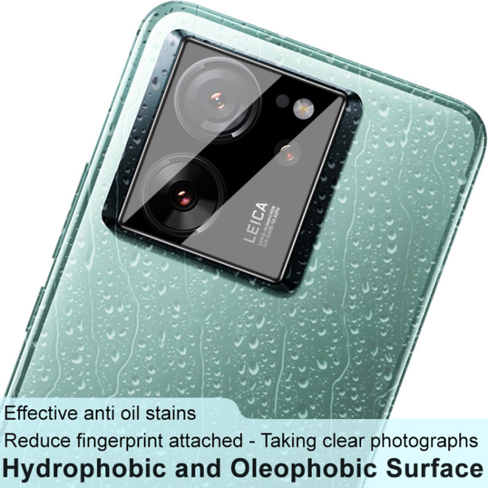 Techsuit bagkamera beskyttelsesfilm til Xiaomi 13T Pro / 13T, hærdet glas, sort