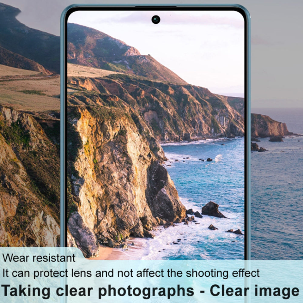 Techsuit bagkamera beskyttelsesfilm til Xiaomi 13T Pro / 13T, hærdet glas, sort