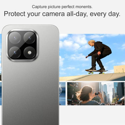 Techsuit beskyttelsesfilm til bagkamera til Xiaomi 15T, hærdet glas, sort