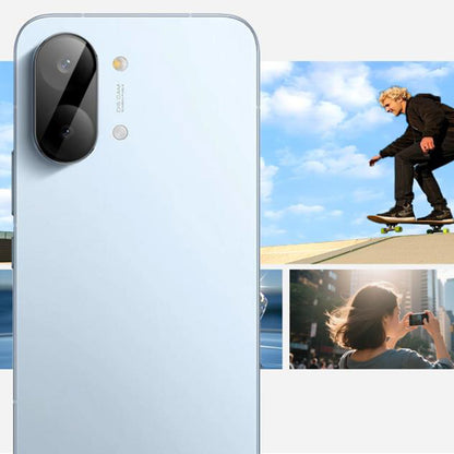 Beskyttelsesfilm til bagkamera Techsuit til Xiaomi Poco X8 Pro Max, Hærdet Glas, Sort